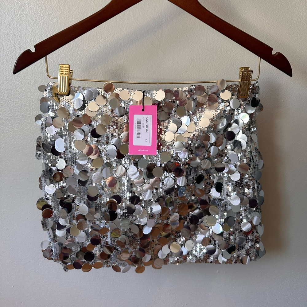 Edikted sequin skirt new with tags!